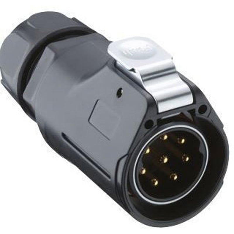 0254 08 丸型コネクタ 8極 ケーブルマウント 1個 LUMBERG 【通販モノタロウ】