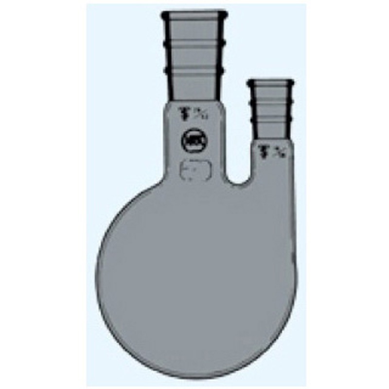 038-29180T 二頭フラスコ 茶 1個 日本理化学器械(NRK) 【通販モノタロウ】
