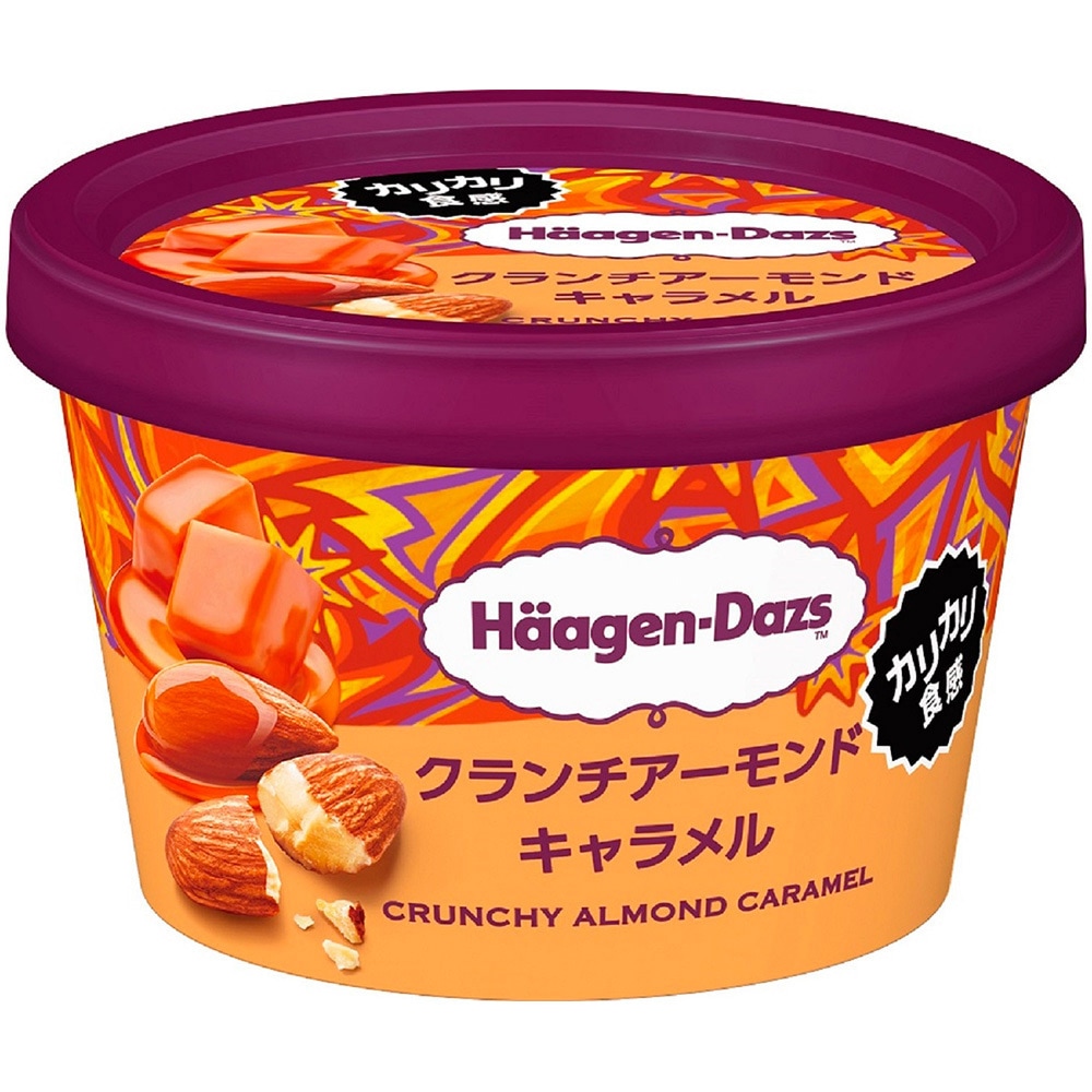 冷凍]ミニカップ クランチアーモンドキャラメル 1セット(92mL×36個