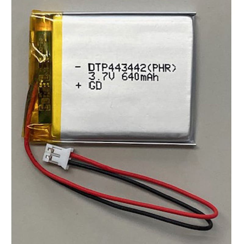 DTP443442 リチウムイオンポリマー電池 DATA POWER TECHNOLOGY 寸法4.4