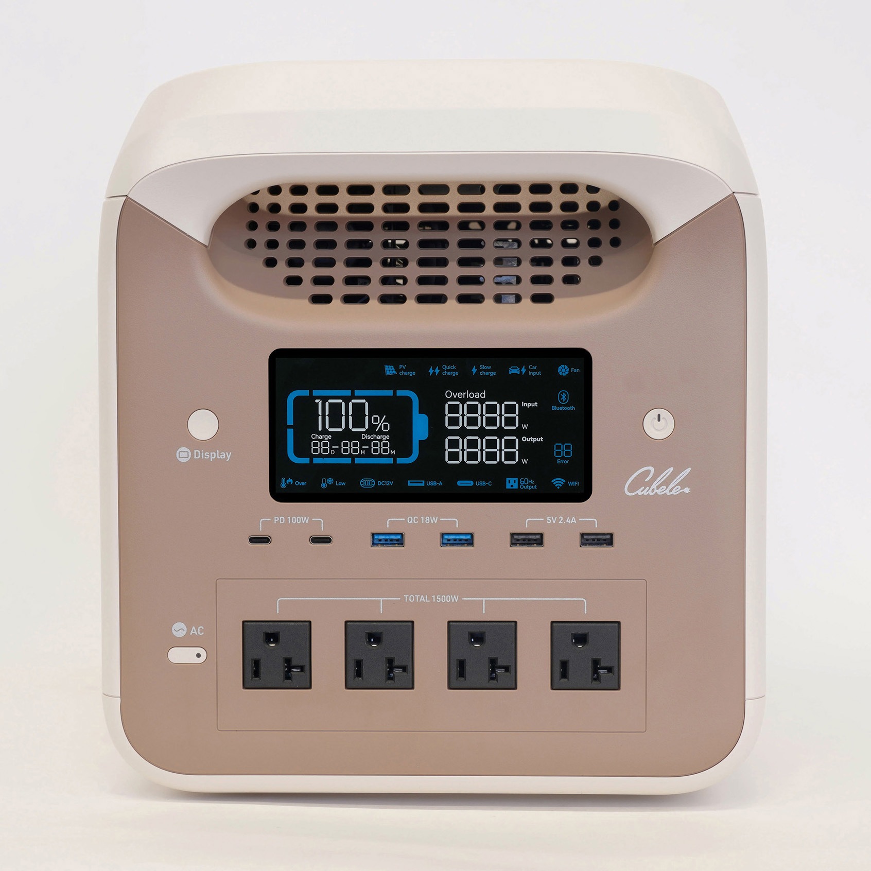 IBPL-1501C リン酸鉄リチウム電池ポータブル電源 cubele バッテリー