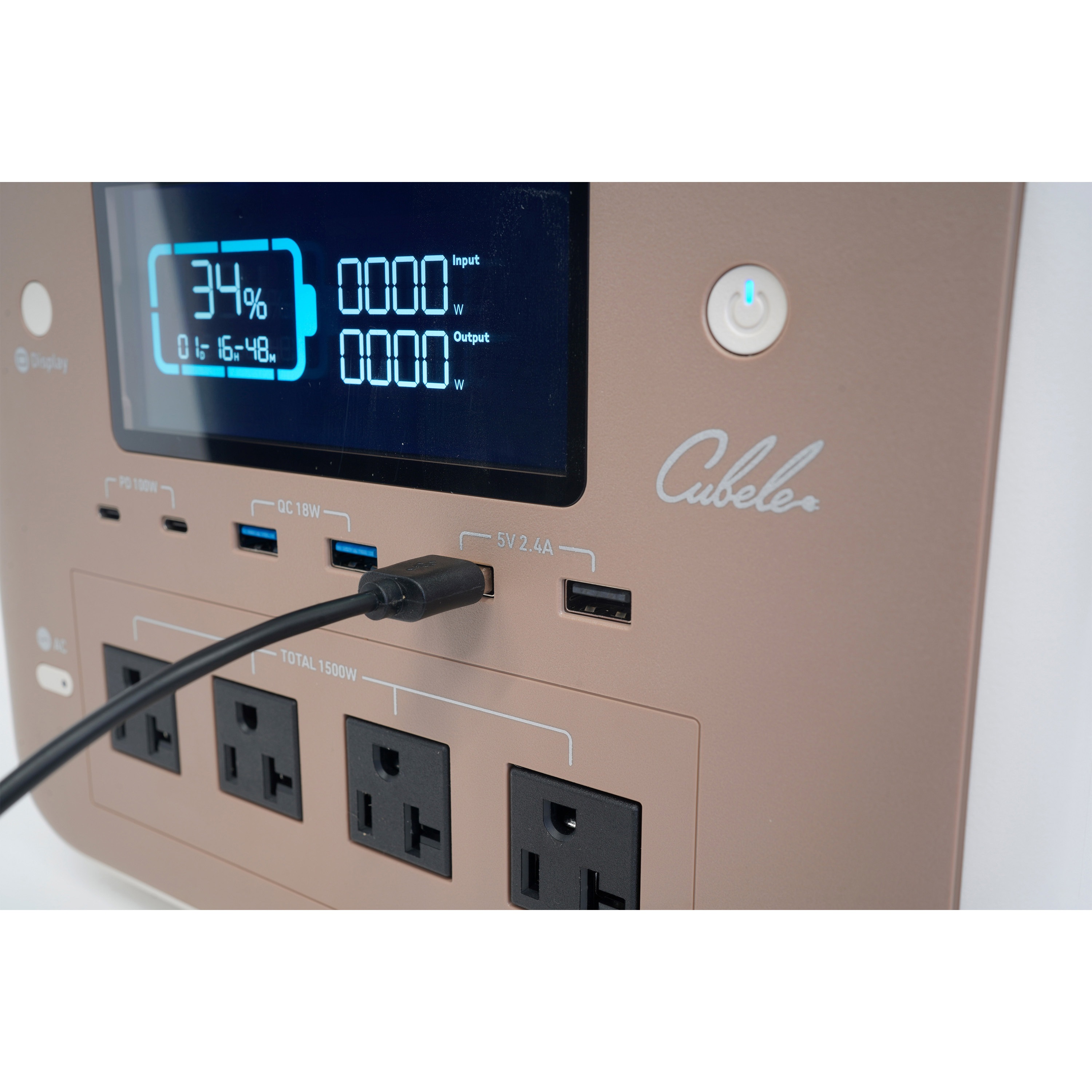 IBPL-1501C リン酸鉄リチウム電池ポータブル電源 cubele バッテリー