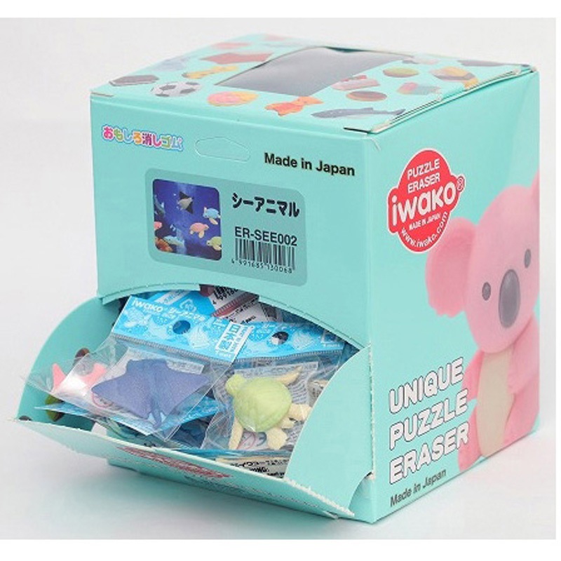 シーアニマル消しゴム イワコー プラスチック消しゴム 【通販モノタロウ】