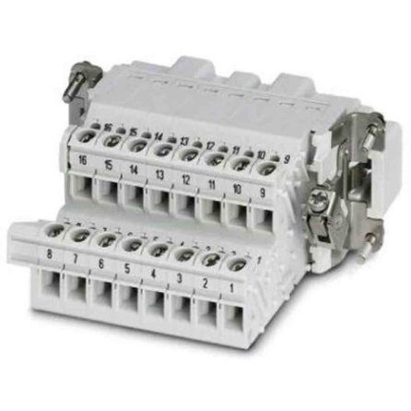 1648048 ヘビーデューティパワーコネクタ 16極 16A 500 V 1袋 5個入 1袋(5個) フエニックス・コンタクト 【通販モノタロウ】 38,987円