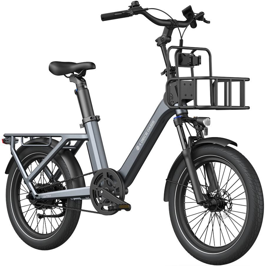 AIR ONE ULTRA 20型 自動3段変速機能付き電動アシスト自転車 フロント