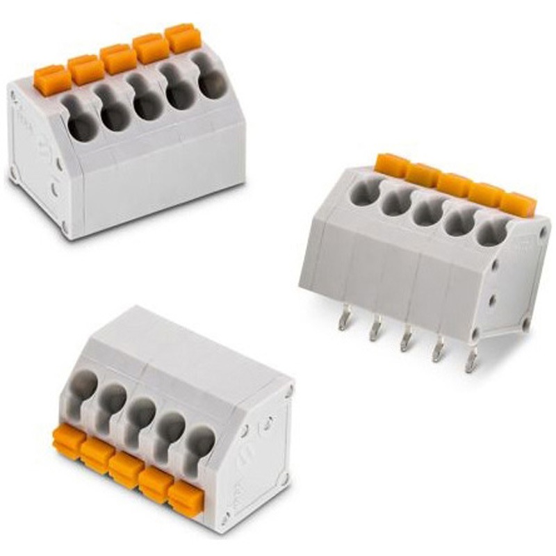 691418420002 基板用端子台 4183シリーズ 7.62mmピッチ 1列 2極 グレー 1袋 250個入 1袋(250個) WURTH ELEKTRONIK 【通販モノタロウ】