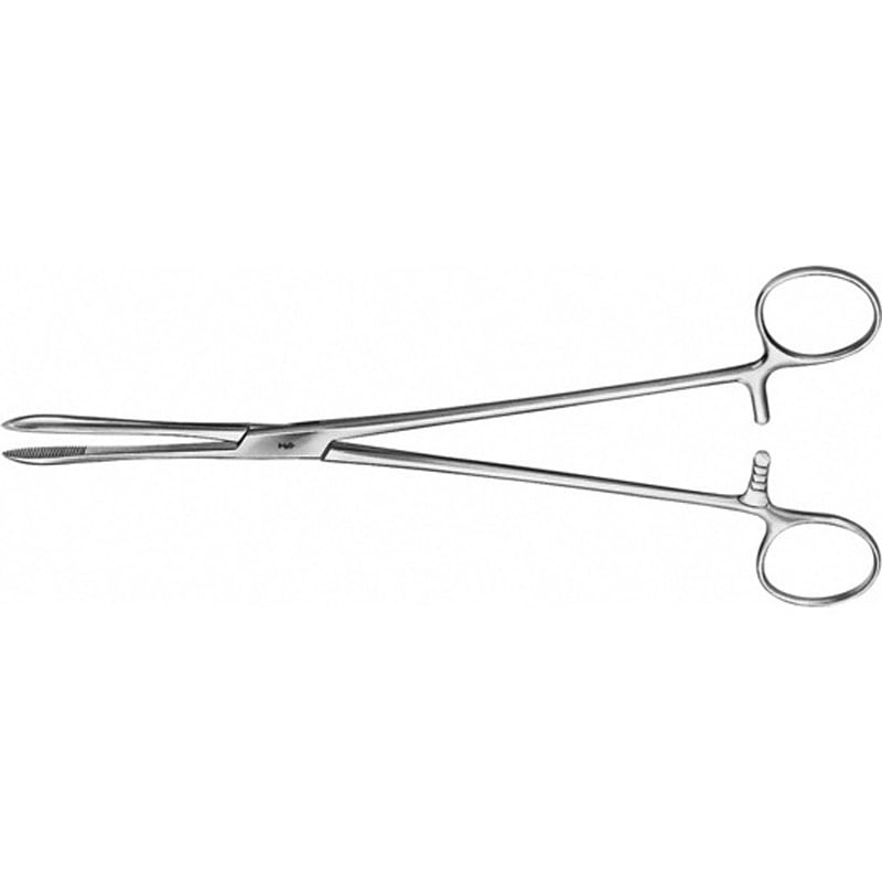 BF091R スポンジ鉗子 BFシリーズ ビー・ブラウンエースクラップ ラチェット付 24cm