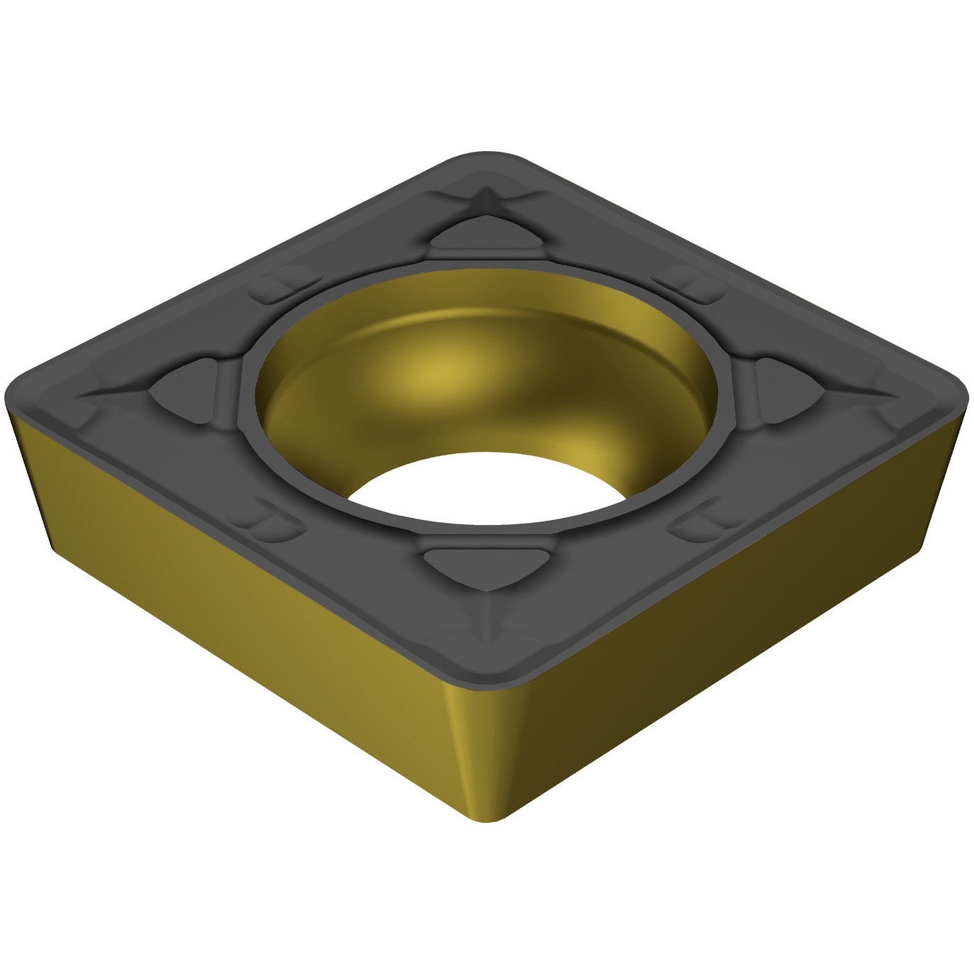 SCMT 09 T3 08-MR 2220 旋削用ポジ・チップ CoroTurn 107 SC□□型-09(正方形90°)R0.8 推奨材種M(ステンレス鋼) サンドビック 材種2220 MR(荒旋削) コーティングTICN+AL2O3+TIN 1箱(10個) SCMT 09 T3 08-MR 2220