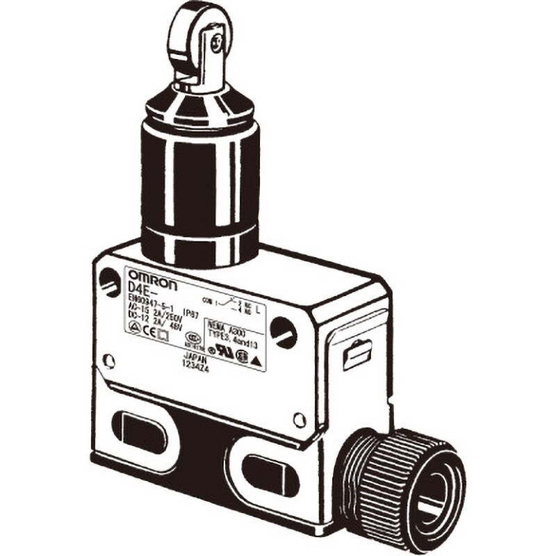 D4E-2E21N 小形封入スイッチ D4E-□N 1個 オムロン(omron) 【通販