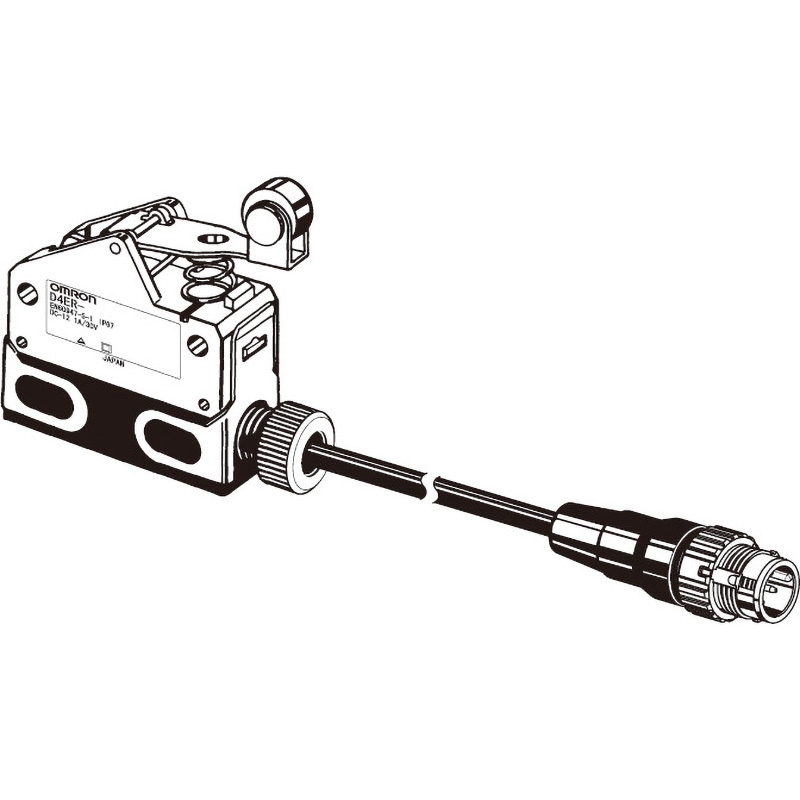 D4ER-2G21N-DTK1EJ 耐油リミットスイッチ D4ER-N omron(オムロン) ローラ・レバー形