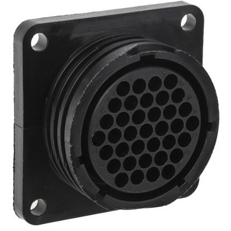 206306-1 丸型コネクタ 37極 パネルマウント 1袋 200個入 1袋(200個) TE Connectivity Japan(旧:TYCOELECTRONICS(タイコエレクトロニクス)) 【通販モノタロウ】