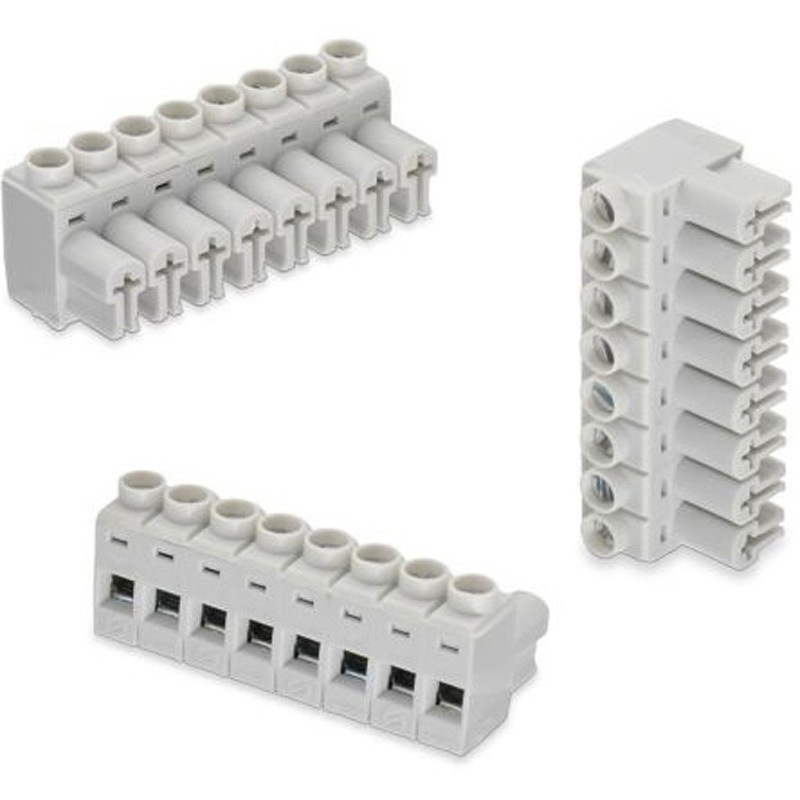 691385700016 基板用端子台 385シリーズ 5mmピッチ 1列 16極 グレー 1袋 25個入 1袋(25個) WURTH ELEKTRONIK 【通販モノタロウ】