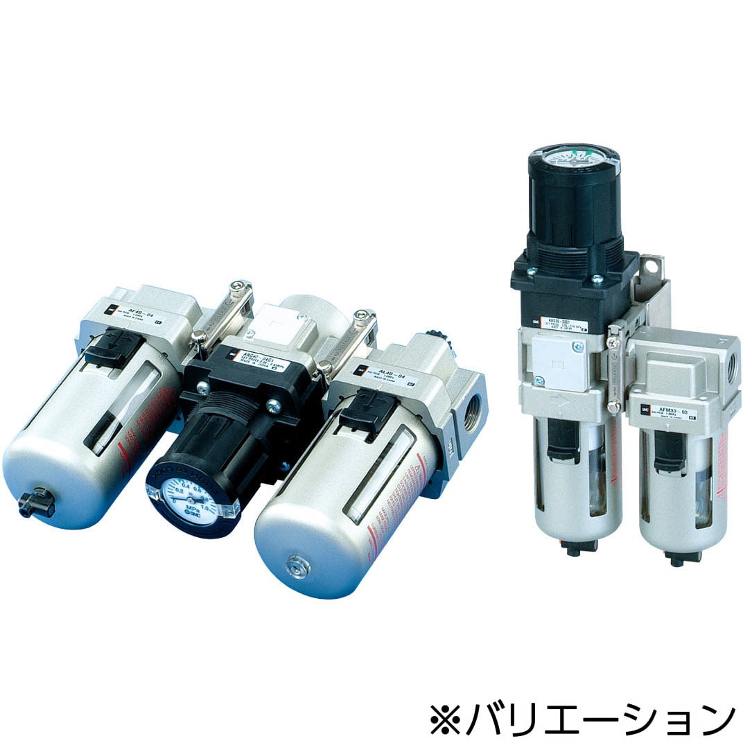 ACG40-04CG1-K ACG - アタッチメント付 SMC ボディサイズ40mm管