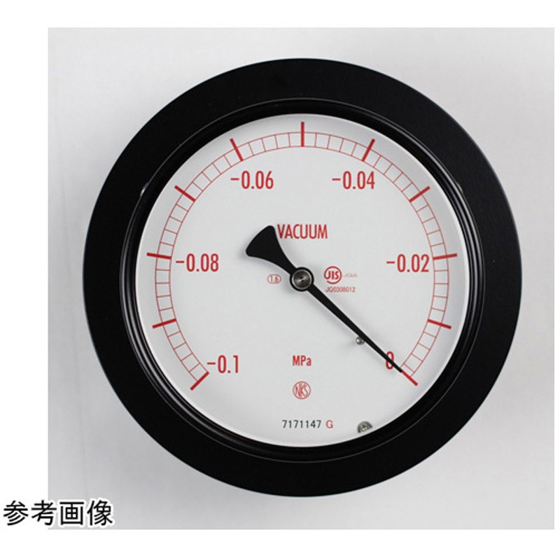 AE15-131 普通形圧力計(Φ100)埋込形D枠(取付金具) AE15-131シリーズ 1個 長野計器 【通販モノタロウ】