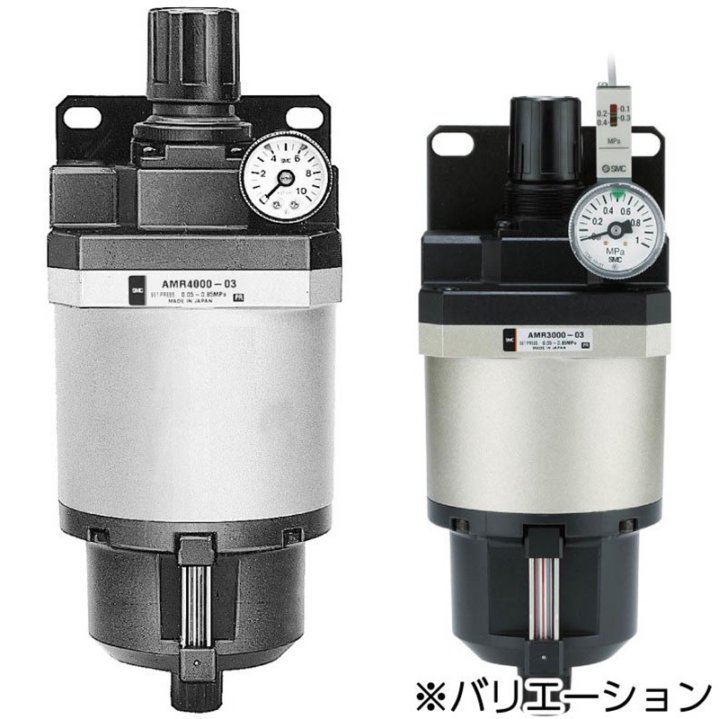 AMR4000-F02 AMR3000-6000 - MRユニット SMC ねじの種類G 管接続口径1/4  AMR4000-F02