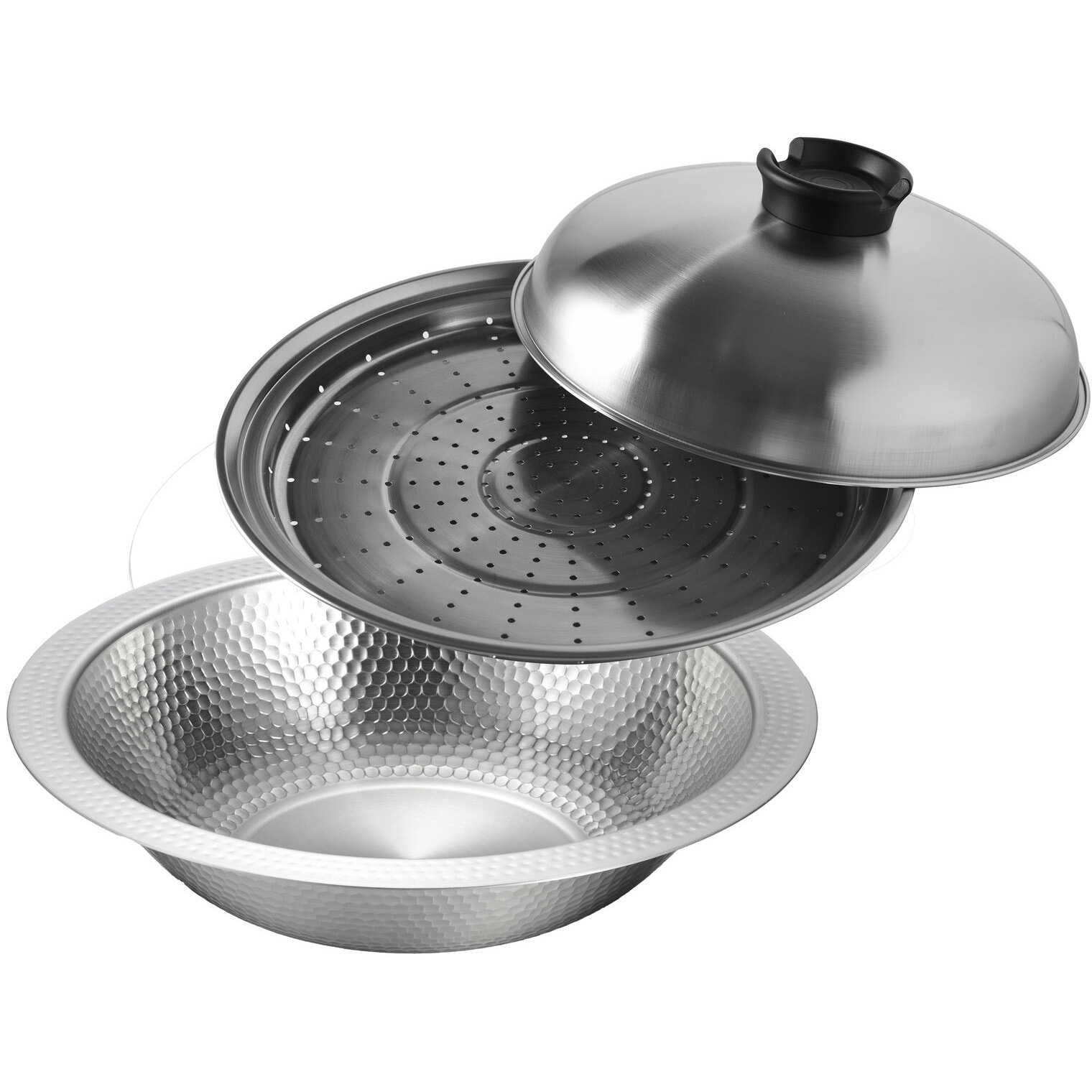 a35470 IH対応よせしゃぶ鍋(蒸し器付き) 1個 ファミリー・ライフ