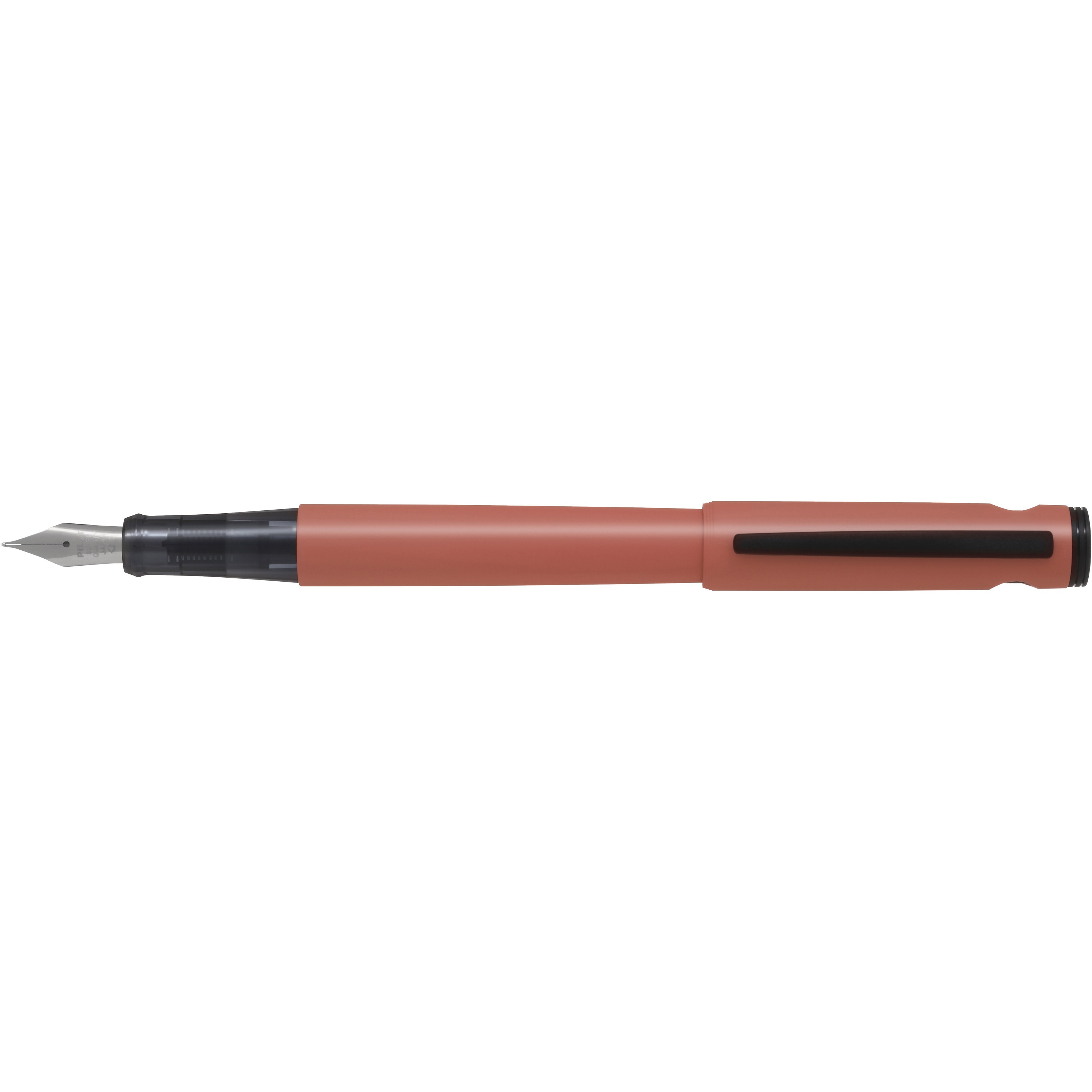 PILOT キャップレス 万年筆 限定カラー コーラルレッド F 筆記具