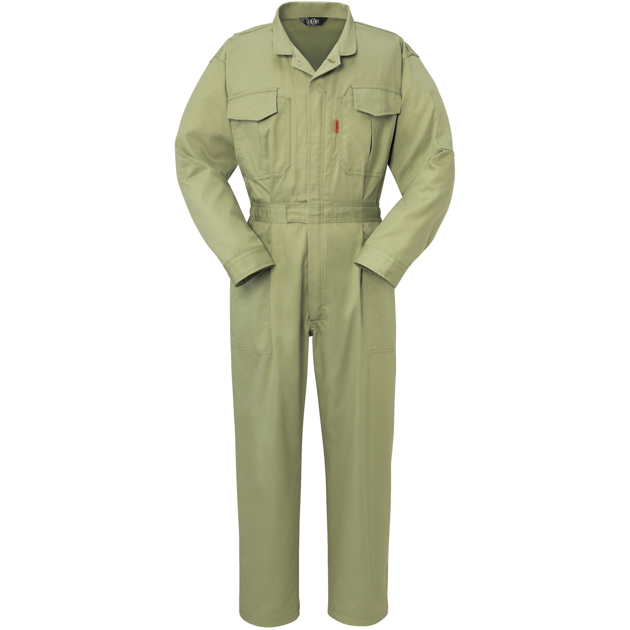 6900 ツナギ服 DON(ヤマタカ) 防縮加工 カクタスグリーン色 - 【通販