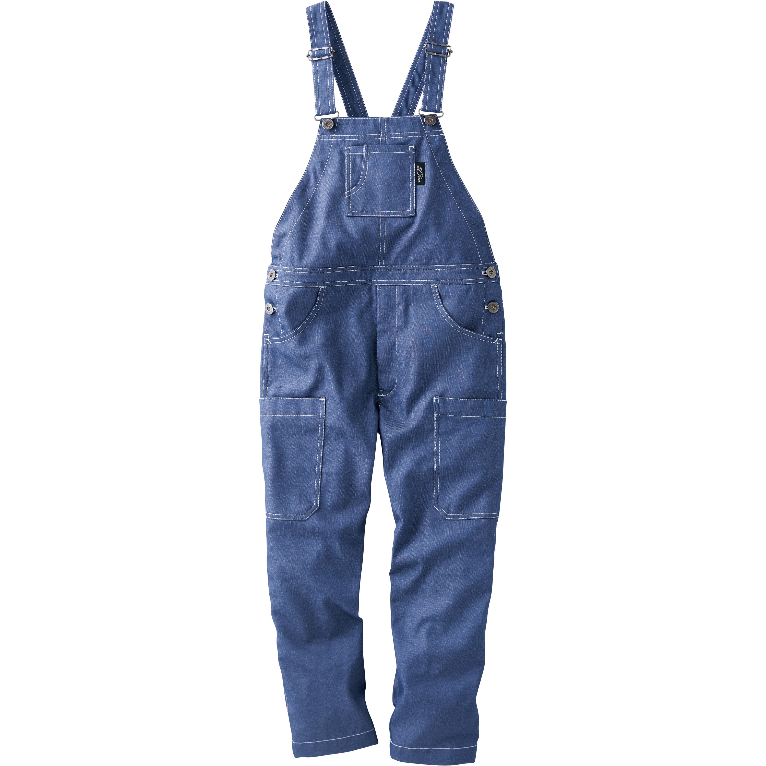 504 キッズサロペット DON(ヤマタカ) インディゴ色 サイズ130 - 【通販