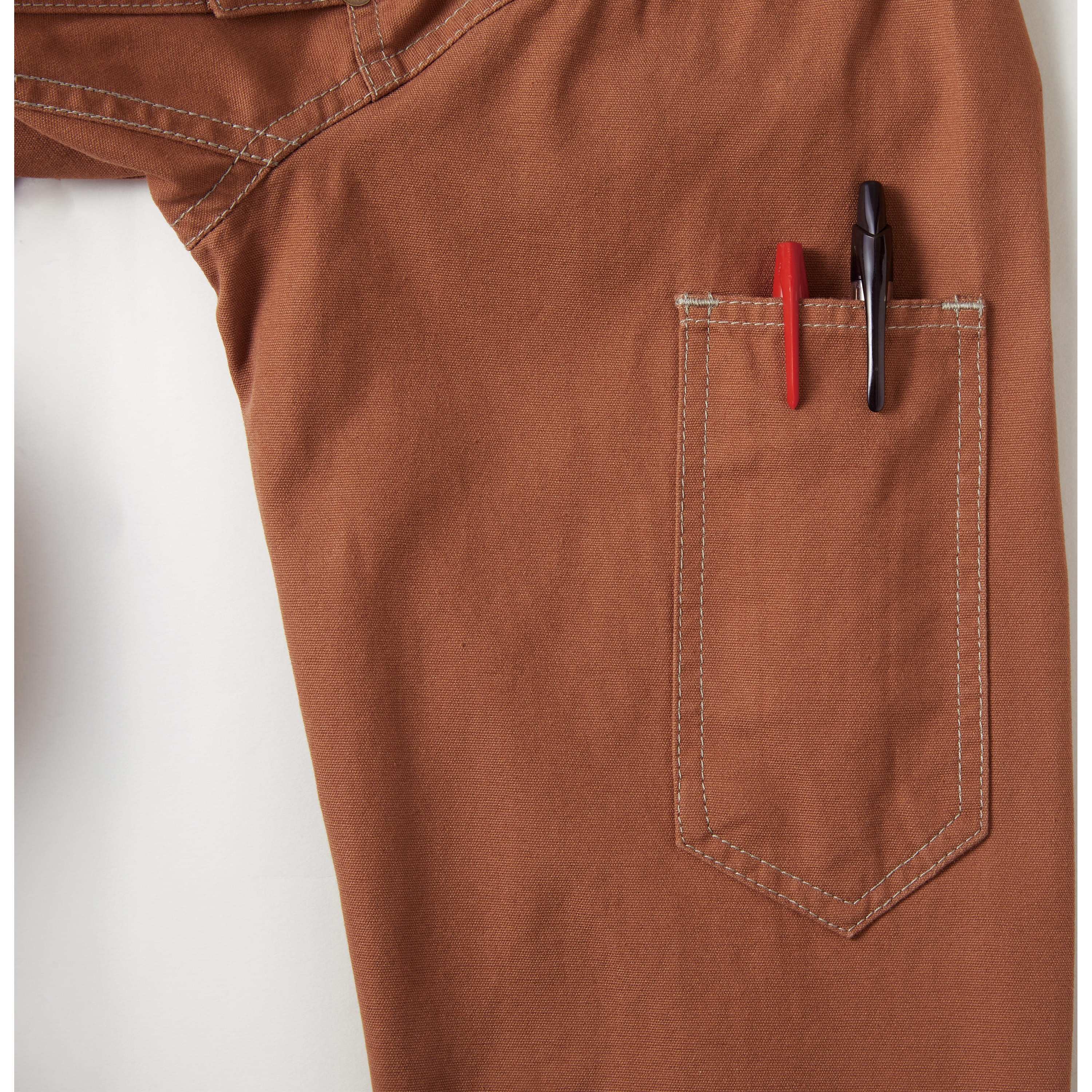 RH3002 カバーオール ROUND HOUSE(ヤマタカ) ブラウン色 サイズ3L