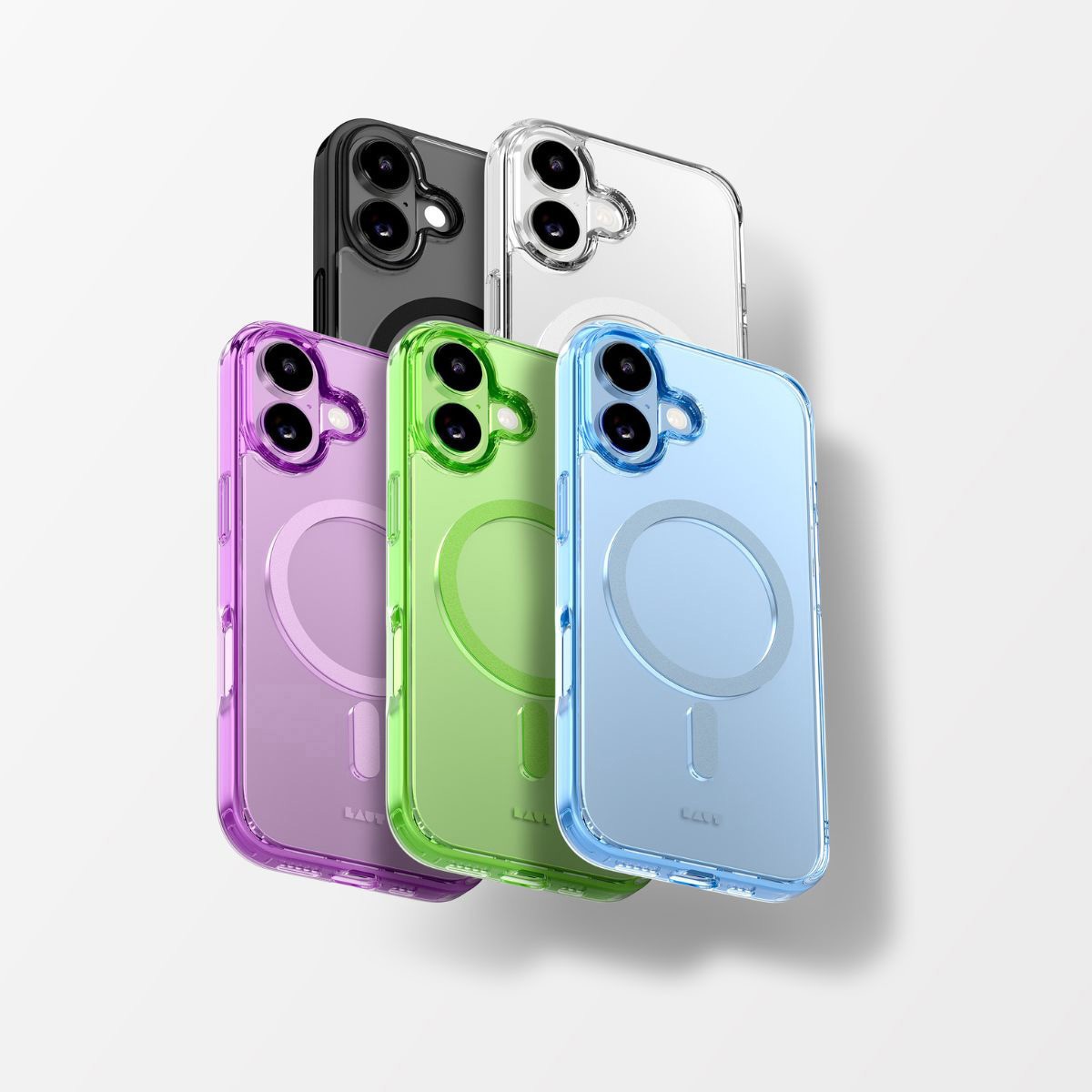L_IP25A_CF_P Crystal Fluro for iPhone 17 LAUT 対応MagSafe