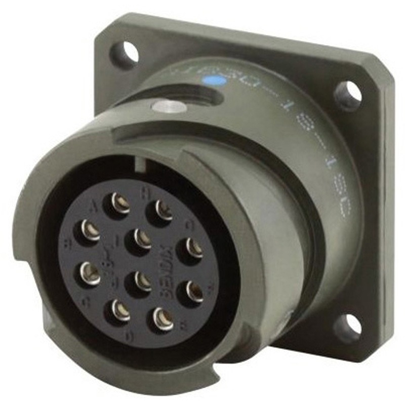 MS3102A18-11PX MIL規格丸型コネクタ MS3 シリーズ オス 5極 1個 AMPHENOL 【通販モノタロウ】