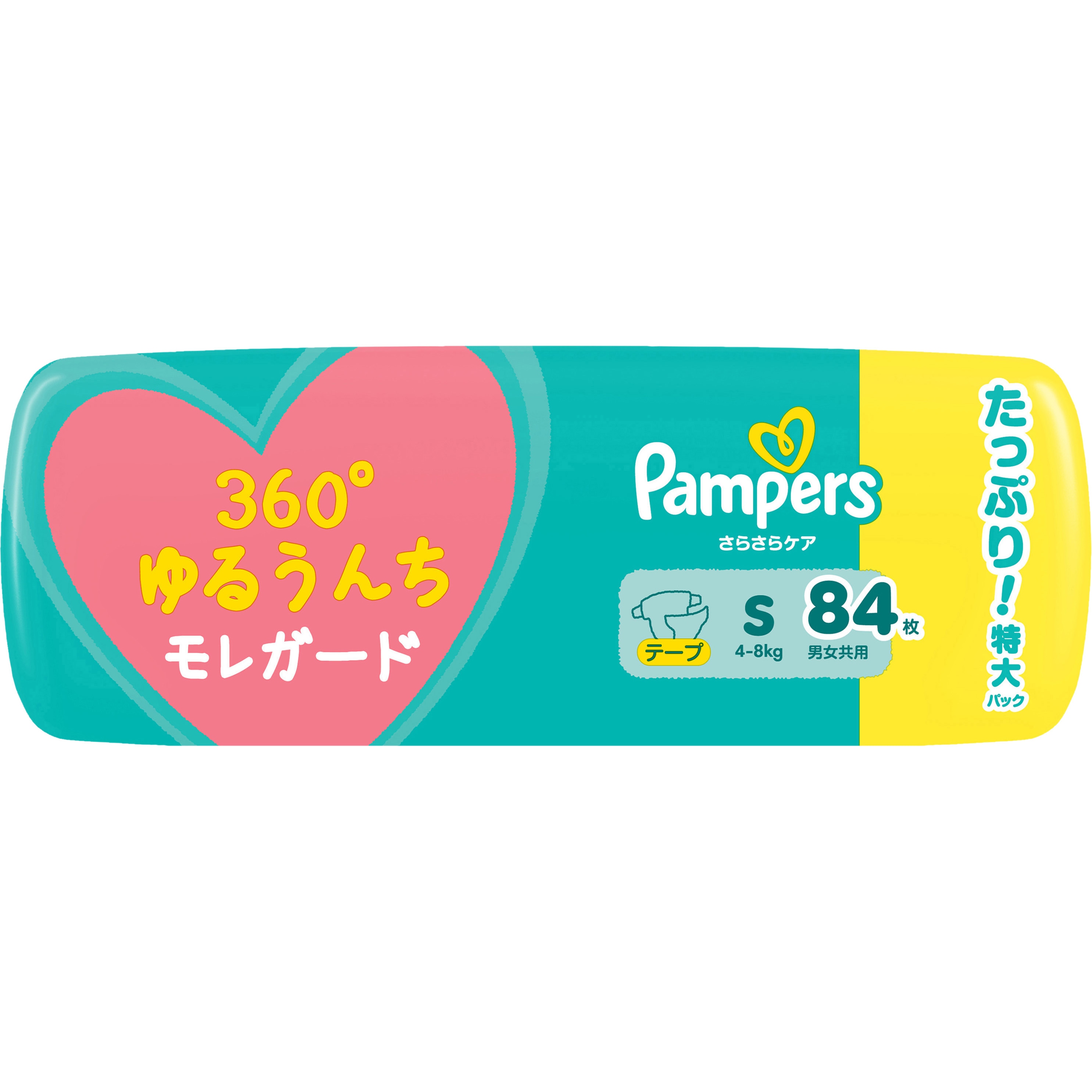 4987176335005 パンパースさらさらケアテープ P&G S(ウルトラジャンボ