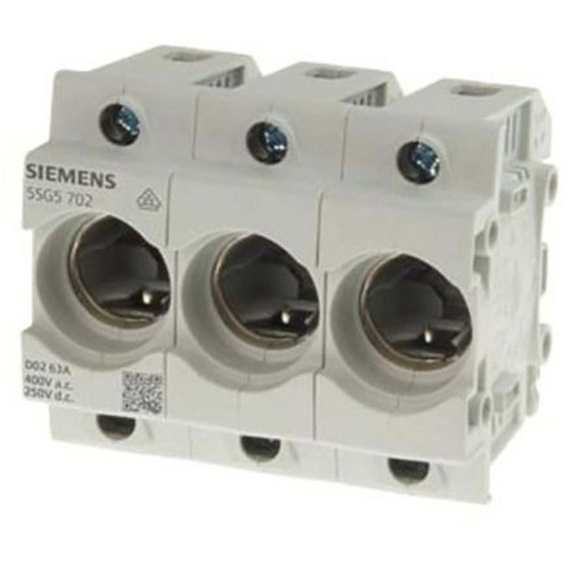 5SG5702 ボトルヒューズホルダ 63A 400V ac 1袋 5個入 SIEMENS 1袋(5個) 5SG5702