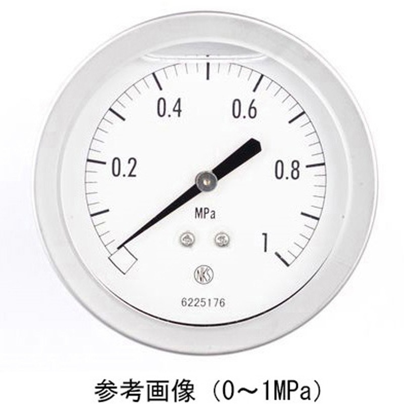 GV56-183 グリセリン入圧力計(75Φ) GV56-183シリーズ 1個 長野計器 【通販モノタロウ】