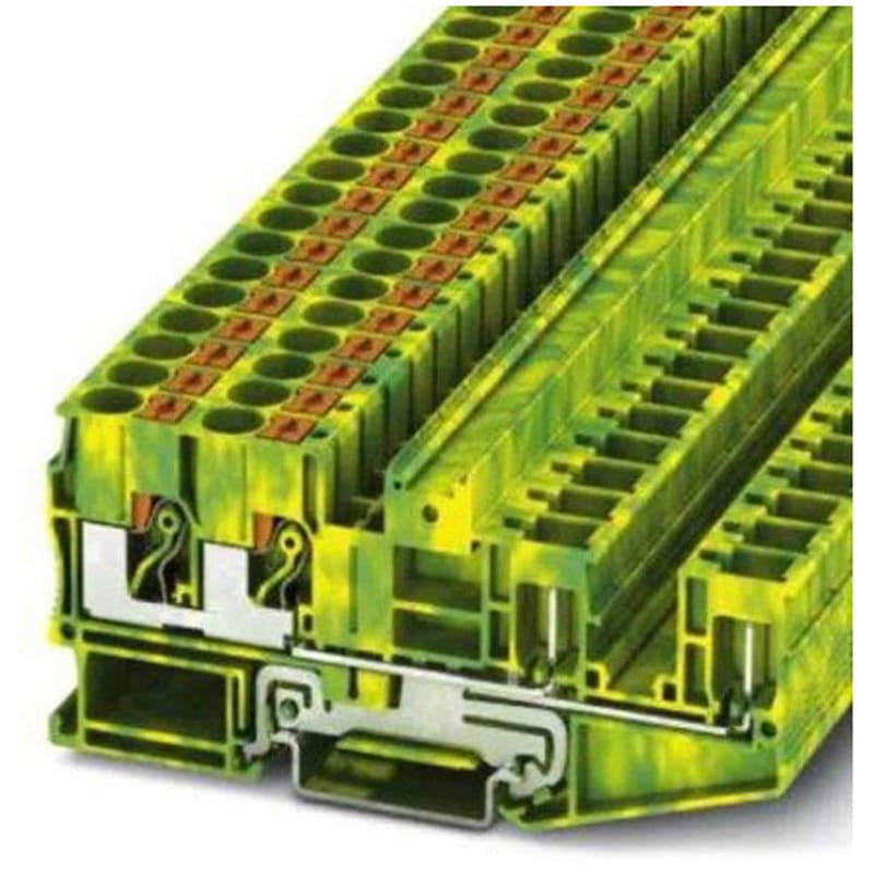 3061842 接地端子台 プッシュイン 4極 緑 / 黄 1袋 50個入 1袋(50個) フエニックス・コンタクト 【通販モノタロウ】 65,890円