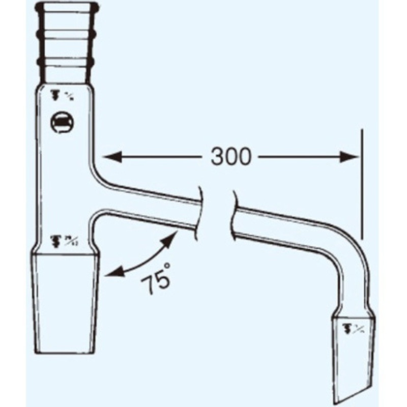 075-2419 分留管 TS上部15 075シリーズ 1個 日本理化学器械(NRK) 【通販モノタロウ】 17,235円
