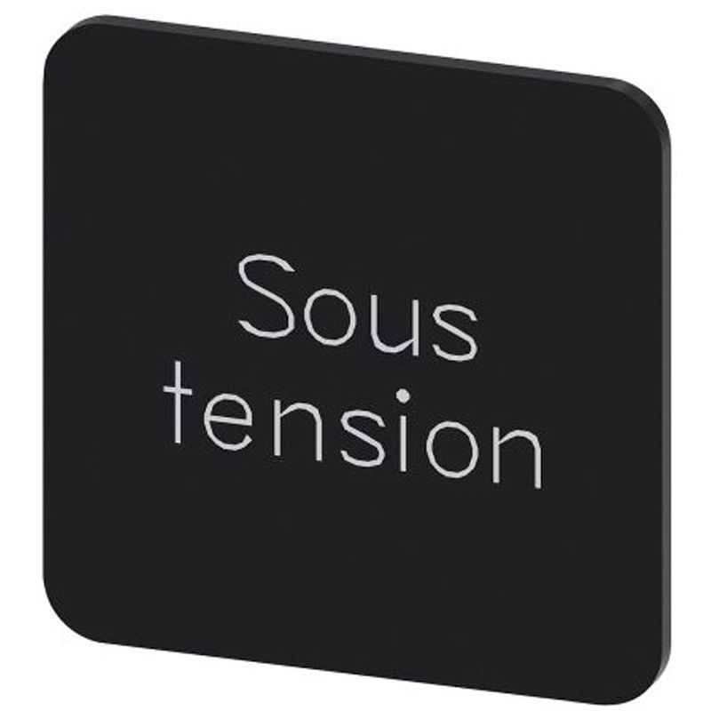 3SU1900-0AF16-0GS0 凡例プレート 1袋 10個入 1袋(10個) SIEMENS 【通販モノタロウ】