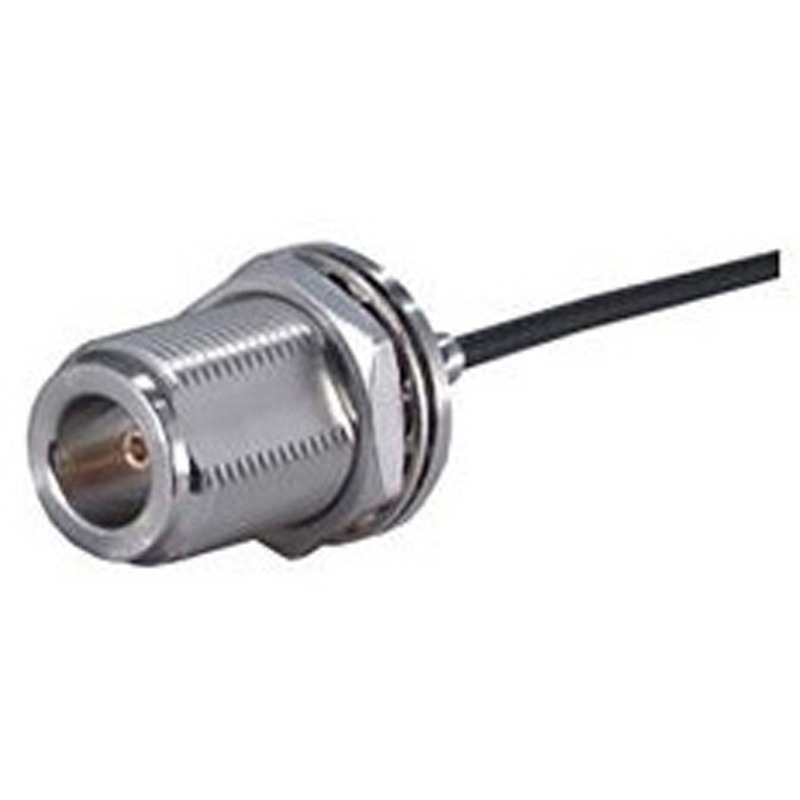 24_N-50-2-4/133_NE 同軸コネクタ ジャック ケーブルマウント 1個 HUBER & SUHNER 【通販モノタロウ】