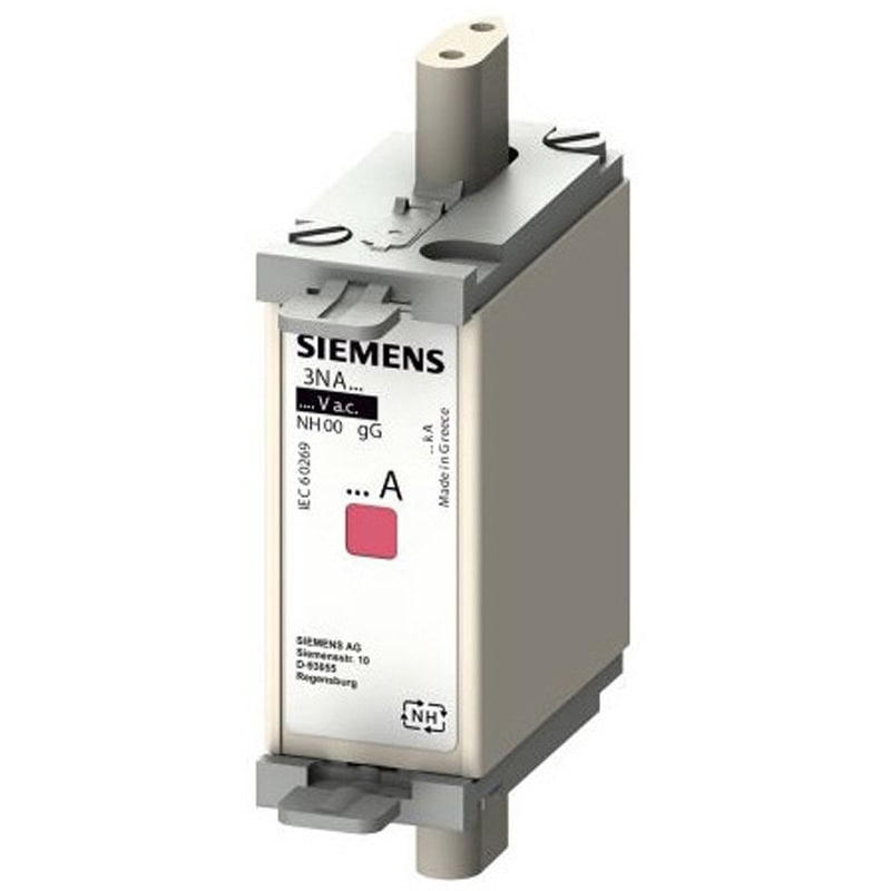 3NA6814-4 センタータグヒューズ 定格電流 35A 400V 1袋 3個入 SIEMENS 1袋(3個) 3NA6814-4