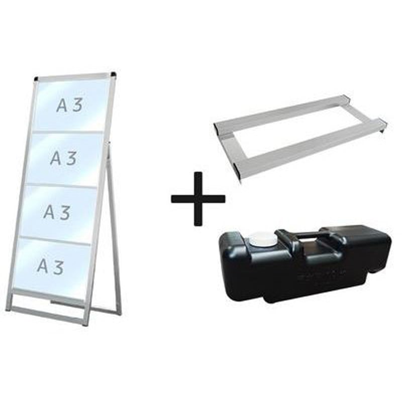 常磐精工 株 TOKISEI バリウススタンド看板 ホワイトボードタイプ B2両面 VASKWBB2R 期間限定 ポイント10倍 常磐精工（TOKISEI） バリウススタンド看板 ホワイトボード Ａ２両面