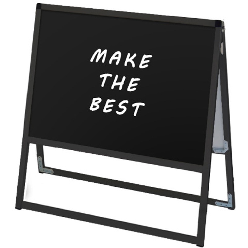 BVASKBB-B2YR ブラックバリウススタンド看板 ブラックボード B2横両面 常磐精工 幅764mm高さ800mm  BVASKBB-B2YR