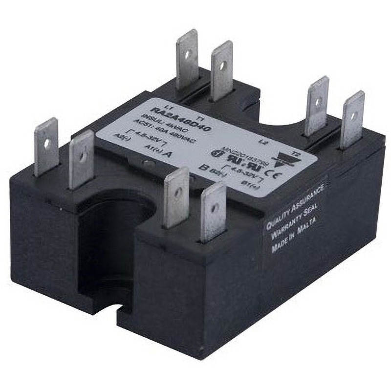 RA2A60D40 ソリッドステートリレー 最大負荷電流：40 A 最大負荷電圧：660 V パネルマウント CARLO GAVAZZI 1個 RA2A60D40