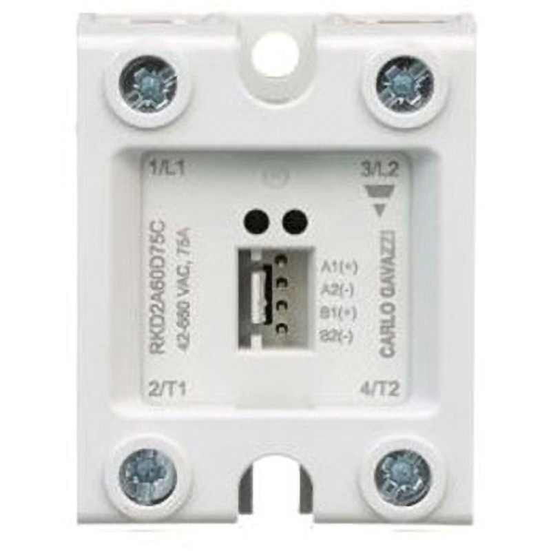 RKD2A23D50C ソリッドステートリレー 最大負荷電流：50 A 最大負荷電圧：265 V ac シャ-シ取付 CARLO GAVAZZI 1個 RKD2A23D50C