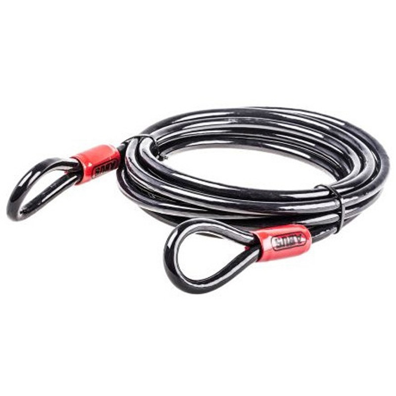 XR7200 0500 ツインループケーブル 5m スチール 10mm ABUS 1個 XR7200 0500