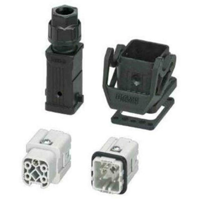 1424446 ヘビーデューティパワーコネクタ 4極 10A 230 V 1個 フエニックス・コンタクト 【通販モノタロウ】 7,138円