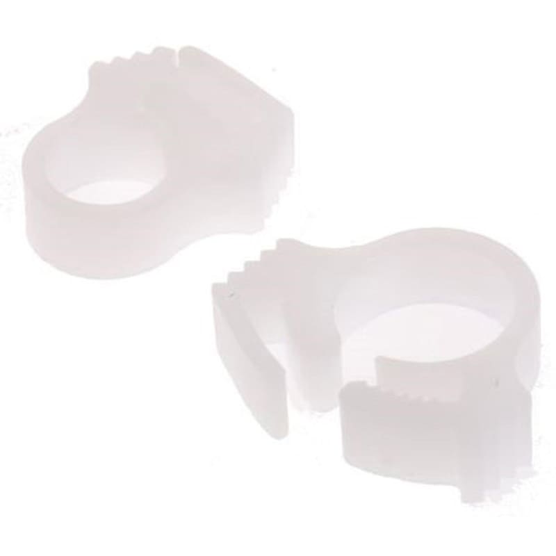 190-00022 SNP1-POM-WH ホースクリップ 1袋 100個入 1袋(100個) ヘラマンタイトン(旧:タイトン) 【通販モノタロウ】