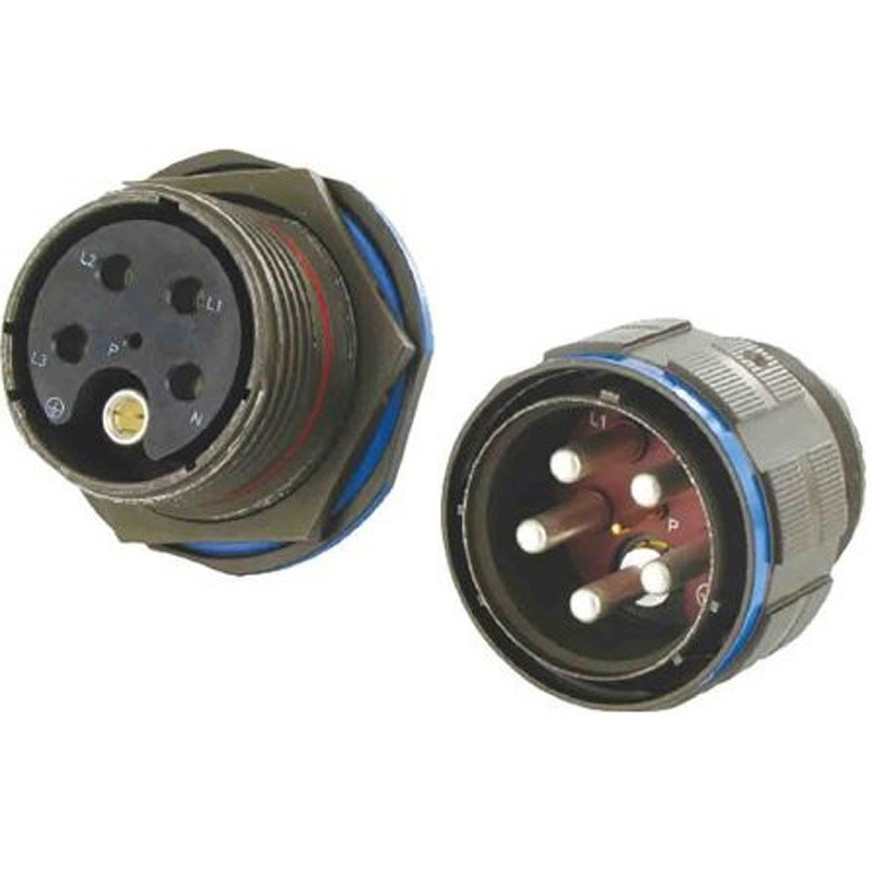 TV06ZN-13-E4P モジュラーコネクタ TV シリーズ オス 1個 AMPHENOL 【通販モノタロウ】