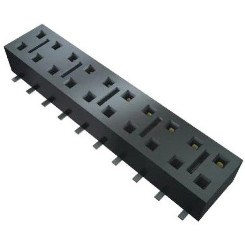 HLE-103-02-S-DV-BE-K-TR 基板接続用ソケット 6 極 2.54mm 2 列 表面実装 1セット 825個入 1セット(825個) SAMTEC 【通販モノタロウ】