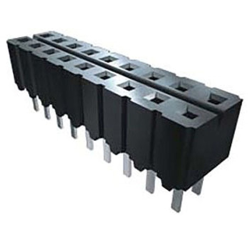 CES-105-01-L-S 基板接続用ソケット 5 極 2.54mm 1 列 スルーホール 1セット 44個入 1セット(44個) SAMTEC 【通販モノタロウ】