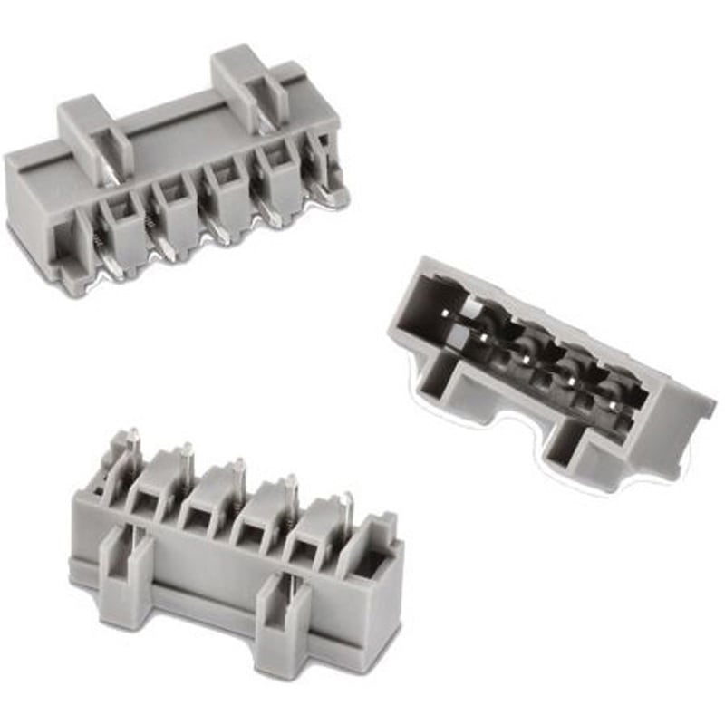 691371700004B 基板接続用ピンヘッダ 4極 5.0mm 1列 1箱 60個入 1箱(60個) WURTH ELEKTRONIK 【通販モノタロウ】