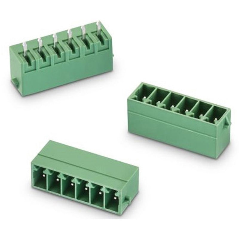 691305130003 基板用端子台 3051シリーズ 3.5mmピッチ 1列 3極 緑 1袋 750個入 1袋(750個) WURTH ELEKTRONIK 【通販モノタロウ】