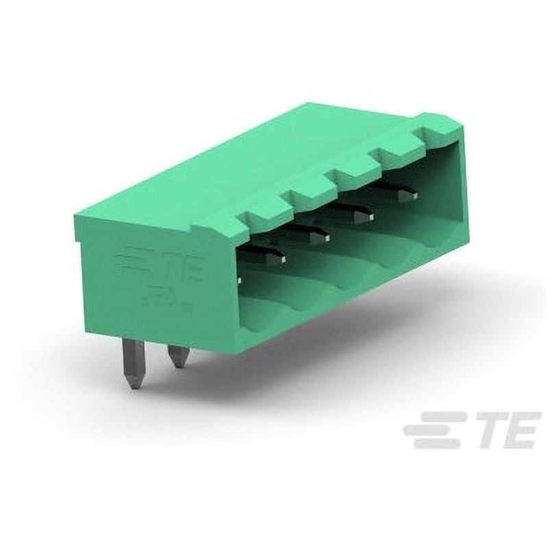 2350513-6 基板用端子台 5mmピッチ 1列 6極 緑 1箱 300個入 1箱(300個) TE Connectivity Japan(旧:TYCOELECTRONICS(タイコエレクトロニクス)) 【通販モノタロウ】
