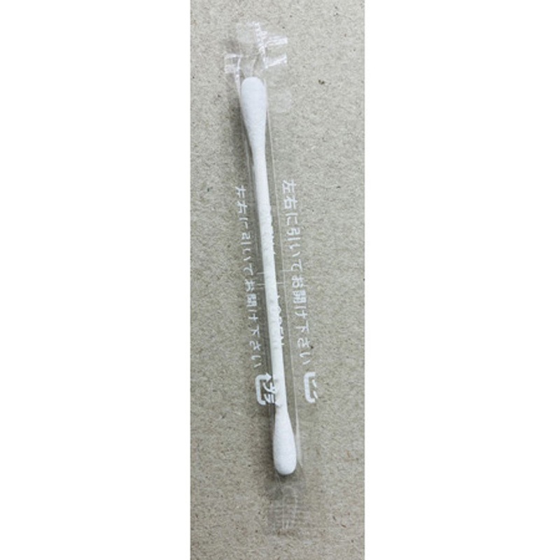 SR-2W 個包装綿棒 白 1箱 10000本入 1箱(10000本) サンワ 【通販モノタロウ】