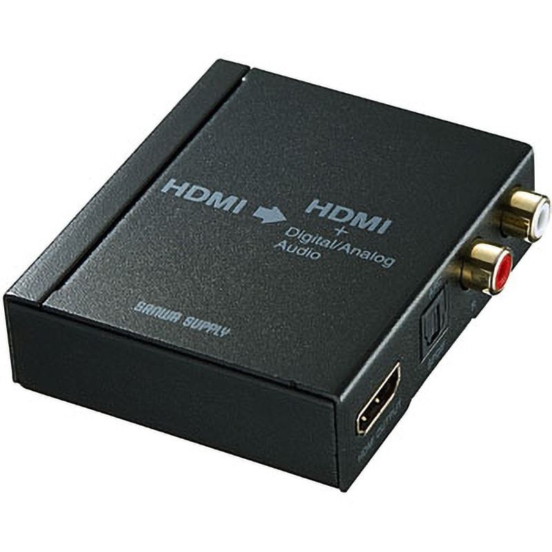 VGA-CVHD5 HDMI信号オーディオ分離器(光デジタル/アナログ対応) 1個 サンワサプライ 【通販モノタロウ】