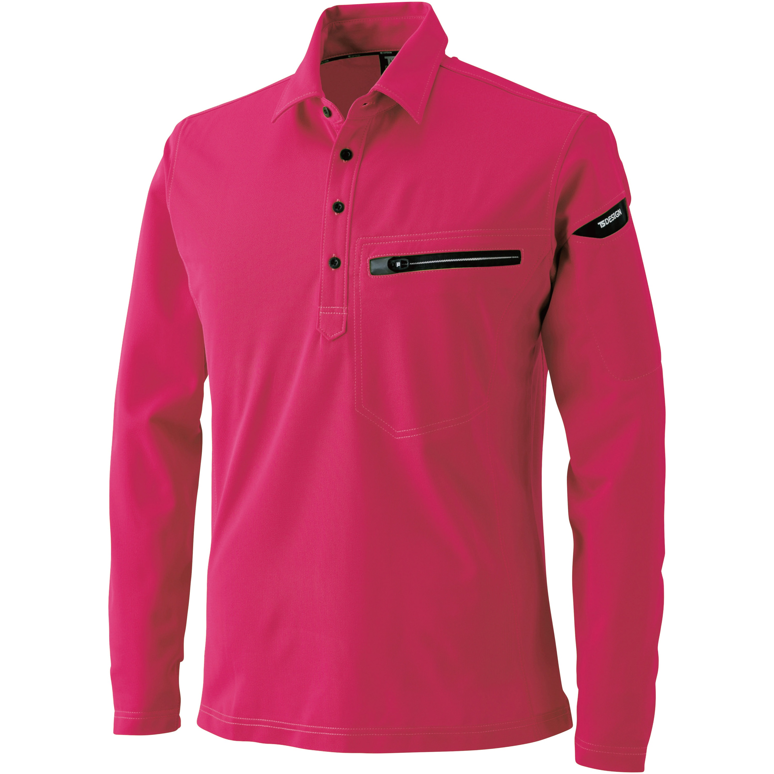81305 ESワークニットロングポロシャ TS DESIGN/Top Shaleton Sports